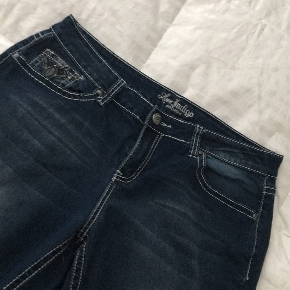 Love Indigo bootcut jeans (Size 12)